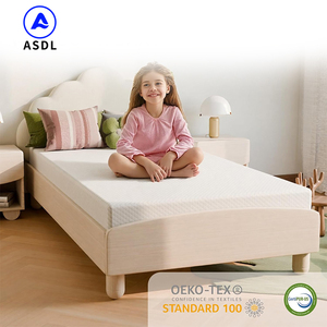 Matelas pliable compressé de 10 pouces, taille complète, commande en ligne, matelas king queen size, matelas en mousse à mémoire de forme, enroulé dans une boîte - Product Image 4
