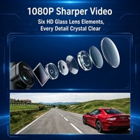 Caméra de tableau de bord pour voiture AUTO MOBILE 1080P 512 Mo avec double objectif, enregistreur vidéo 48 heures, WiFi 5G T60 Chenming, vision nocturne