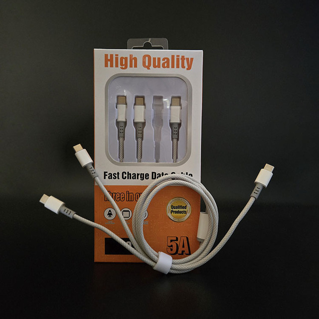 Online Sell Wide Compatibility Y Splitters Dual Heads Super Fast Charging USB Type C 2 in 1 Cables