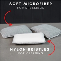 Offre Spéciale Auto Car Detailing Interior Scrubbing Micro Fiber Sponge pour le nettoyage interne de la voiture