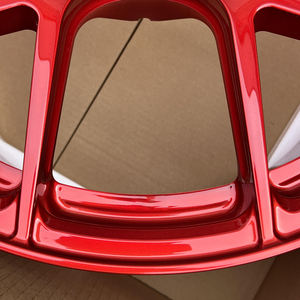 SY-09126 Cerchi in Lega Forgiati Monoblocco Concavi Personalizzati, Colore Rosso, Nuova Tendenza, 18 <span class=keywords><strong>19</strong></span> 20 21 22 24 26 Pollici, 5X1143 - Product Image 5