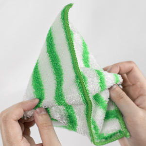 Fibre de bambou légère pour un nettoyage efficace de la cuisine Serviette en microfibre domestique double face Produits en bambou polyvalents - Product Image 2