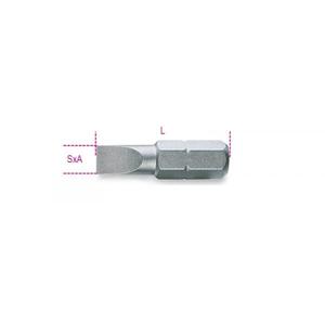 BETA - 008610020 Puntas para tornillos de cabeza ranurada 1/4 ''(paquete múltiple)-EAN 8014230150000 INSERTOS PARA ATORNILLADO Puntas - Product Image 2