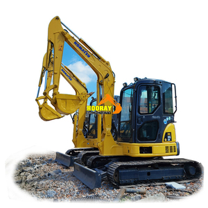 Excavadora de cadenas usada Komatsu PC55, PC55MR, PC55-2, serie PC55MR, de 5 toneladas, excavadora de 5.3 toneladas con capacidad de cazo de 0.2m. - Product Image 4