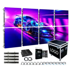 Selling Reasonable Price Indoor LED Screen P3.91 500*500mm Indoor LED Backdrop Full Color Rental LED Display Video Wall Screen