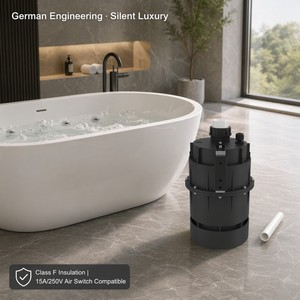 Soplador <span class=keywords><strong>de</strong></span> Aire para Jacuzzi Comercial <span class=keywords><strong>de</strong></span> 900W, Marca PROWAY, con Certificación CE, 32mm, 220V, Enchufe Europeo, <span class=keywords><strong>Bomba</strong></span> <span class=keywords><strong>de</strong></span> Burbujas para Hoteles y Resorts - Product Image 1