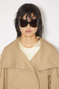 OEKO Nouveau Style de <span class=keywords><strong>Trench</strong></span>-Coat <span class=keywords><strong>Court</strong></span> d'Hiver Vente en Gros de Trenchs en Laine Mélangée pour Femmes - Product Image 3