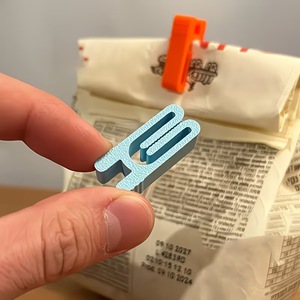 Mini Food Bag Clip Lightweight Durable Sealing Clip For Packaging Storage Orange Gray Blue Green Red White Black Colors - Product Image 2