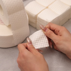 1000 lingettes en rouleau sans peluches pour ongles, tampons jetables pour dissolvant de vernis à ongles, lingettes de nettoyage en coton pour manucure - Product Image 4