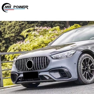 2020 + classe S W223 mise à niveau vers 2023y S63 style kits de carrosserie w223 <span class=keywords><strong>S223</strong></span> lifting pare-chocs de voiture S450 S350 S500 accessoires de voiture pièces automobiles - Product Image 4