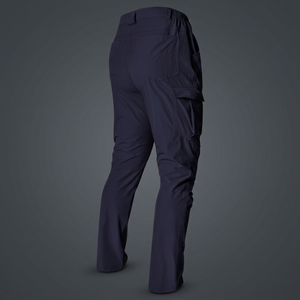 Men's Black Sporty Lightweight Solid Mid Cargo <b>Trousers</b> Multi-Pocket Combat Pants Breathable <b>Waterproof</b> Outdoor OEM Service - Product Image 3