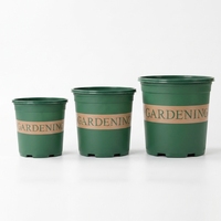 Pots de fleurs pour plantes d'intérieur, pots de culture, avec trou de drainage, décoration de jardin à domicile, pots durables, légers et biodégradables