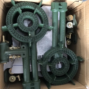 Estufa de gas portátil de hierro fundido de <span class=keywords><strong>2</strong></span> quemadores, quemador de gas antirust, placa de cocción doble de hierro fundido de alta resistencia para <span class=keywords><strong>cocina</strong></span> - Product Image 5