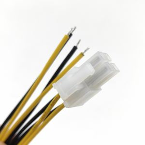สายรัด <span class=keywords><strong>B2P</strong></span>-<span class=keywords><strong>VH</strong></span> Molex 39-01-2040 <span class=keywords><strong>JST</strong></span> สายไฟสำหรับรถจักรยานยนต์คอมพิวเตอร์และรถยนต์ที่มีฉนวน PBT/PVC/ไนลอน - Product Image 1