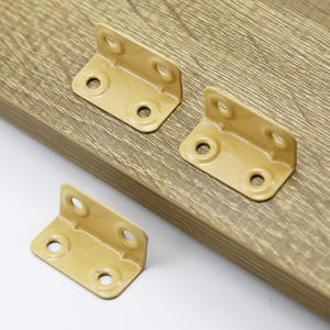 GQK GW2510161 Connecteur d'angle à quatre trous en acier à 90 degrés pour fixation de plateau de table et de chaise - Product Image 6