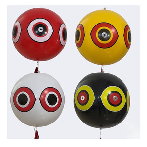 Repelente de Aves Inflable, Señuelo con Ojos Reflectantes para Disuadir Aves del Jardín, Piscina y Áreas Exteriores - Product Image 2
