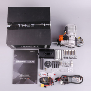 Motor de Gasolina EPHIL X-38cc-S PRO, Monocilíndrico, 2 Tiempos, Escape Lateral, para Aviones RC, Uso en Exteriores, Nivel Experto, Construcción Metálica - Product Image 3