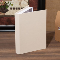 Ensemble de faux livres décoratifs de style nordique Décor en papier classique pour tables basses et bureaux en lin