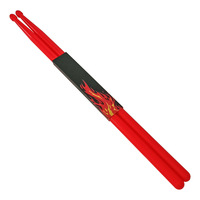 Benutzerdefiniertes Logo Langlebiges Schlaginstrument-Zubehör 5A Kunststoff ABS Bunte Trommelstöcke Farbige Drumsticks