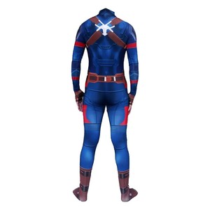 Новый костюм в стиле аниме для косплея боди Zentai America комбинезон супергерой Хэллоуин комбинезон для взрослых - Product Image 5
