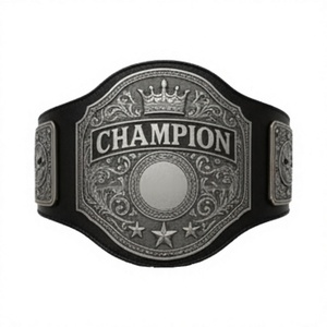 Cinturón de Campeonato Mundial de Parejas para Artes Marciales Samurai, Unisex, Cómodo, de Cintura Baja - Product Image 1