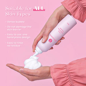 <span class=keywords><strong>Nettoyant</strong></span> <span class=keywords><strong>moussant</strong></span> <span class=keywords><strong>doux</strong></span> pour le visage Mousse nettoyante blanchissante Nettoyage en profondeur Soins de la peau biologiques de marque privée <span class=keywords><strong>Nettoyant</strong></span> hydratant pour le visage - Product Image 5