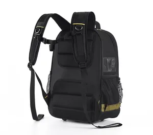 Multi-functional 600D Oxford Fabric Utility Backpack Electrical Tools Backpack Leisure Bag