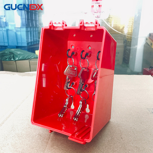 Petite boîte à clés murale avec couvercle transparent visible, stockage de clés pour verrouillage simultané de plusieurs personnes - Product Image 6