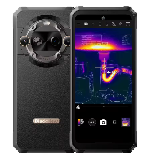 Blackview BL9000 PRO 5G Rugged Phone 6.78'' FHD 12GB RAM 512GB Thermal Imaging Camera 8800mAh Android 14