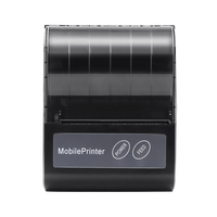 Printer Resi Termal 80mm Portabel Mini Nirkabel Printer Termal USB untuk Resi Tagihan Tiket POS untuk IOS Android Windows