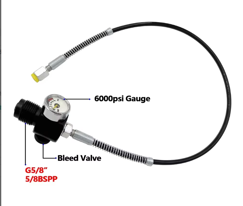 6000psi gauge