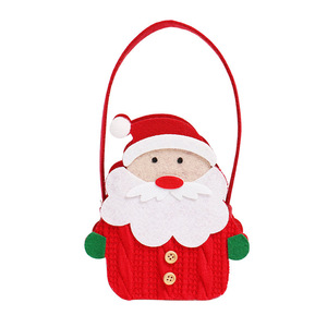 Fashion Design <strong>Christmas</strong> Gifts Logo Printed Felt and Nonwoven Beach Bag for Kids for Shopping - Product Image 2