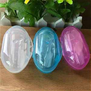 Qualität Soft Baby Training <span class=keywords><strong>Finger</strong></span> Silikon Zahnbürste Benutzer definierte Baby <span class=keywords><strong>Finger</strong></span> Zahnbürste - Product Image 2