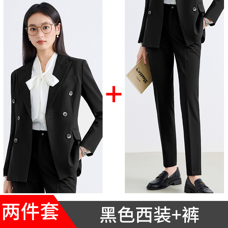 black suit pants