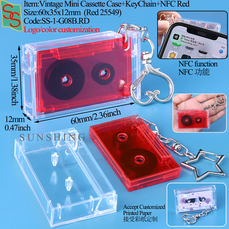 Case With NFC Funtion Red