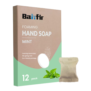 Thân Thiện Với Môi Phân Hủy Sinh Học Tay Xà Phòng Làm Sạch Máy Tính Bảng Không Độc Hại Công Thức Nhựa Miễn Phí Thả Chất Tẩy Rửa Nhà Máy Refill Gói - Product Image 2