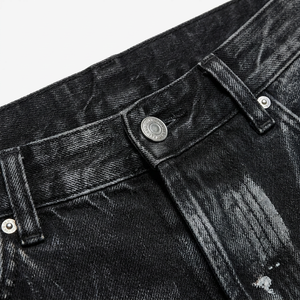 XUCHANG OEM, Logotipo Personalizado, Fabricante <span class=keywords><strong>de</strong></span> Alta Calidad, 100% Algodón, Ropa Urbana para Hombre, Jeans <span class=keywords><strong>de</strong></span> Mezclilla Lavados <span class=keywords><strong>de</strong></span> Diseñador - Product Image 3