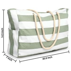 Hot Sale Large Capacity Waterproof and Sand Proof <b>Foldable</b> Polyester <b>Beach</b> Tote <b>Bag</b> for <b>Beach</b> - Product Image 1
