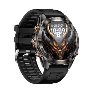 Reloj Inteligente Deportivo para Hombre DF KT80 con Linterna, Monitor de Ritmo Cardíaco, Llamadas, Resistente al Agua, Rastreador de Fitness, Reloj Inteligente 2025 - Product Image 3
