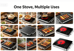 Vente flash, cuisinière infrarouge multifonction 1800W, en stock, tant que les stocks sont disponibles - Product Image 6