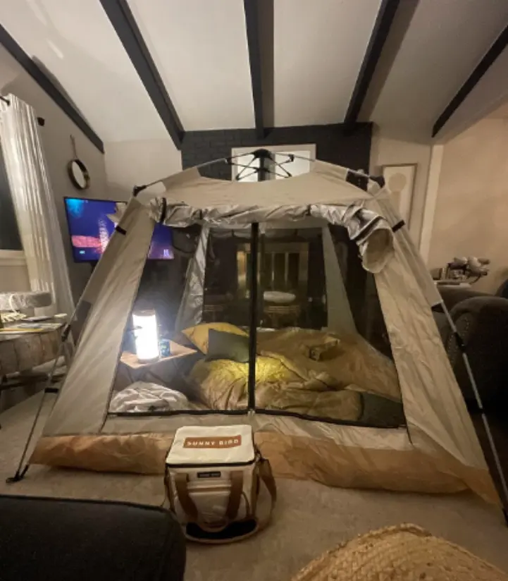 Automatische Camping Outdoor Pop-Up Tent Voor Waterdichte Snelopenende Tenten 4 Met Draagtas Gemakkelijk Opblaasbare Tenten Voor Campi