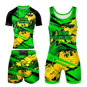 เสื้อกีฬาซินเวย์สำหรับผู้ชาย ชุดมวยปล้ำผสมผสานสำหรับผู้ใหญ่ พิมพ์ลายโลโก้ตามสั่ง ระบายเหงื่อได้ดี แห้งเร็ว น้ำหนักเบา - Product Image 1