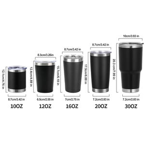 Tazza da Viaggio Termica Personalizzata da 20 oz a Doppia Parete Sottovuoto, Bicchieri Termici all'Ingrosso, Tazza da Viaggio in Acciaio Inox - Product Image 6