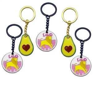 Llaveros Personalizados al por Mayor, Diseño 2D, Esmalte Suave, Níquel Antiguo, Llavero de Aleación de Zinc, Llaveros Metálicos - Product Image 5