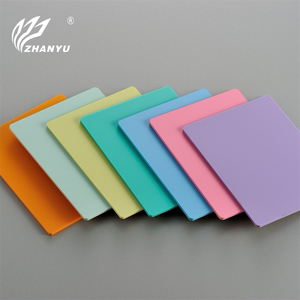 Phổ biến macaroon màu bóng mờ màu hồng pastel đúc UV kháng tấm <span class=keywords><strong>Acrylic</strong></span> với dịch vụ cắt - Product Image 3