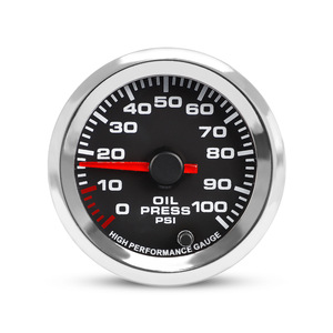 Oil Pressure Gauge 2-Inch 0-100 PSI Universal Electronic High Performance For <b>Modified</b> Cars - Product Image 1