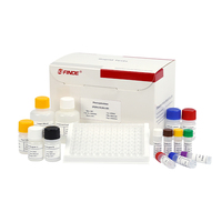 Kit de test ELISA pour les quinolones (QNs) pour les tests de sécurité alimentaire dans les poissons et les crevettes, certifié CE, 96 puits/kit, usage commercial et de laboratoire