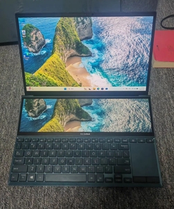 โน้ตบุ๊คจอคู่แบบดั้งเดิมขนาด <span class=keywords><strong>14</strong></span> นิ้ว Asus <span class=keywords><strong>ZenBook</strong></span> UX482 Intel Core <span class=keywords><strong>I5</strong></span> รุ่นที่ 11 แรม 16GB Windows 10 90Hz สำหรับธุรกิจ - Product Image 2