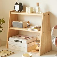 Ladder Shelf Desktop Organizer Storage Display Rack Shelf for Home Kitchen Office Bedroom