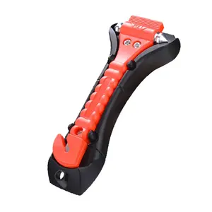 Marteau de sécurité en gros, outil de survie 2-en-1 pour le camping, coupe-ceinture et brise-vitre d'urgence - Product Image 1